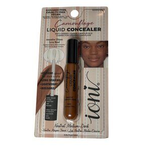 Ioni Camouflage Liquid Concealer Neutral Medium Dark Vegan New
